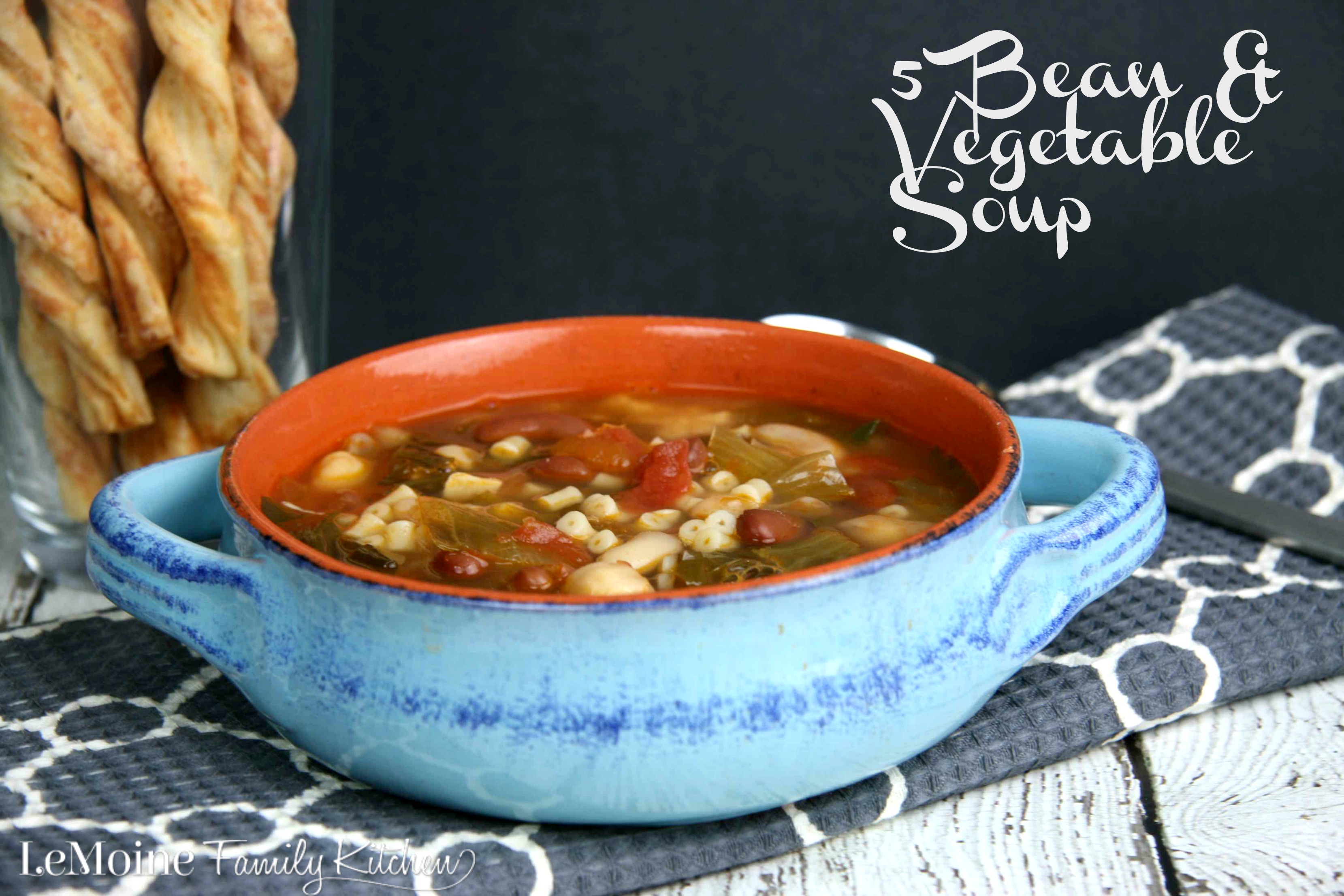 Easy Black Bean Soup - LeMoine Family Kitchen